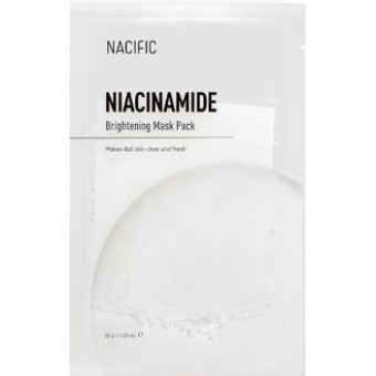 Nacific Niacinamide Brightening Mask Pack - Маска на тканевой основе осветляющая